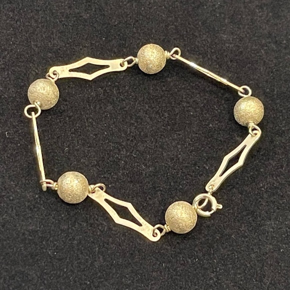 Elegant Unusual 925 Sterling Silver Italian Bracelet Made in Italy Vintage 70’s - Picture 9 of 15